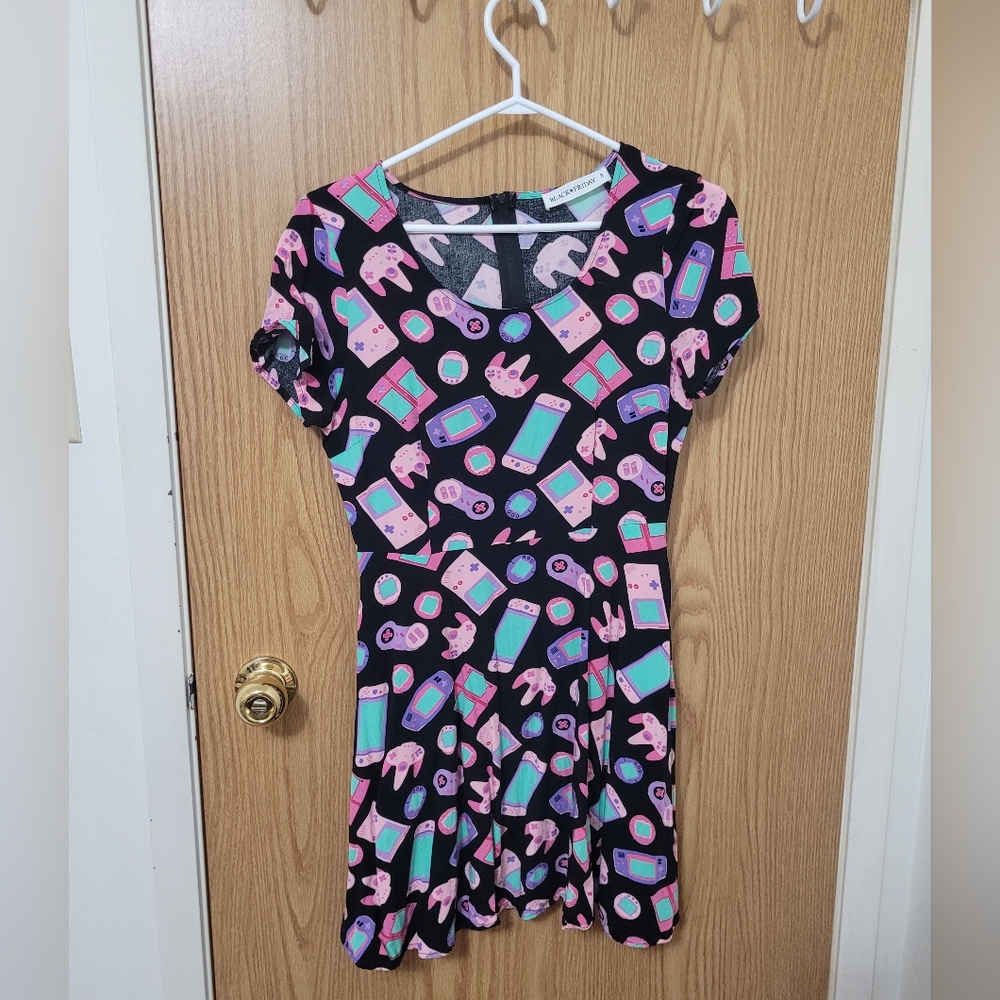 Video Game print Dress from brand Black Friday